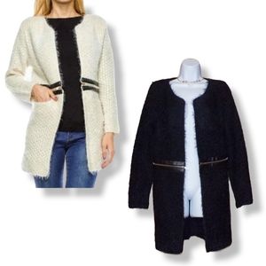 NWOT BLVD Eyelash Coatigan